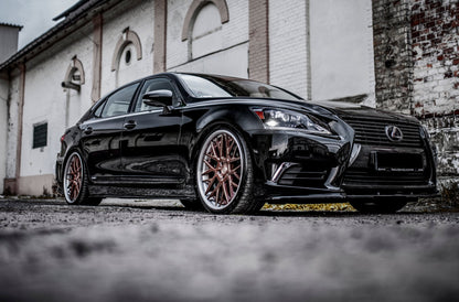 Seitenschweller Ansatz für Lexus LS Long Wheelbase Mk4 Facelift Carbon Look