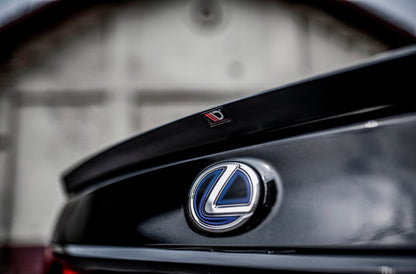 Spoiler CAP für Lexus LS Mk4 Facelift schwarz matt