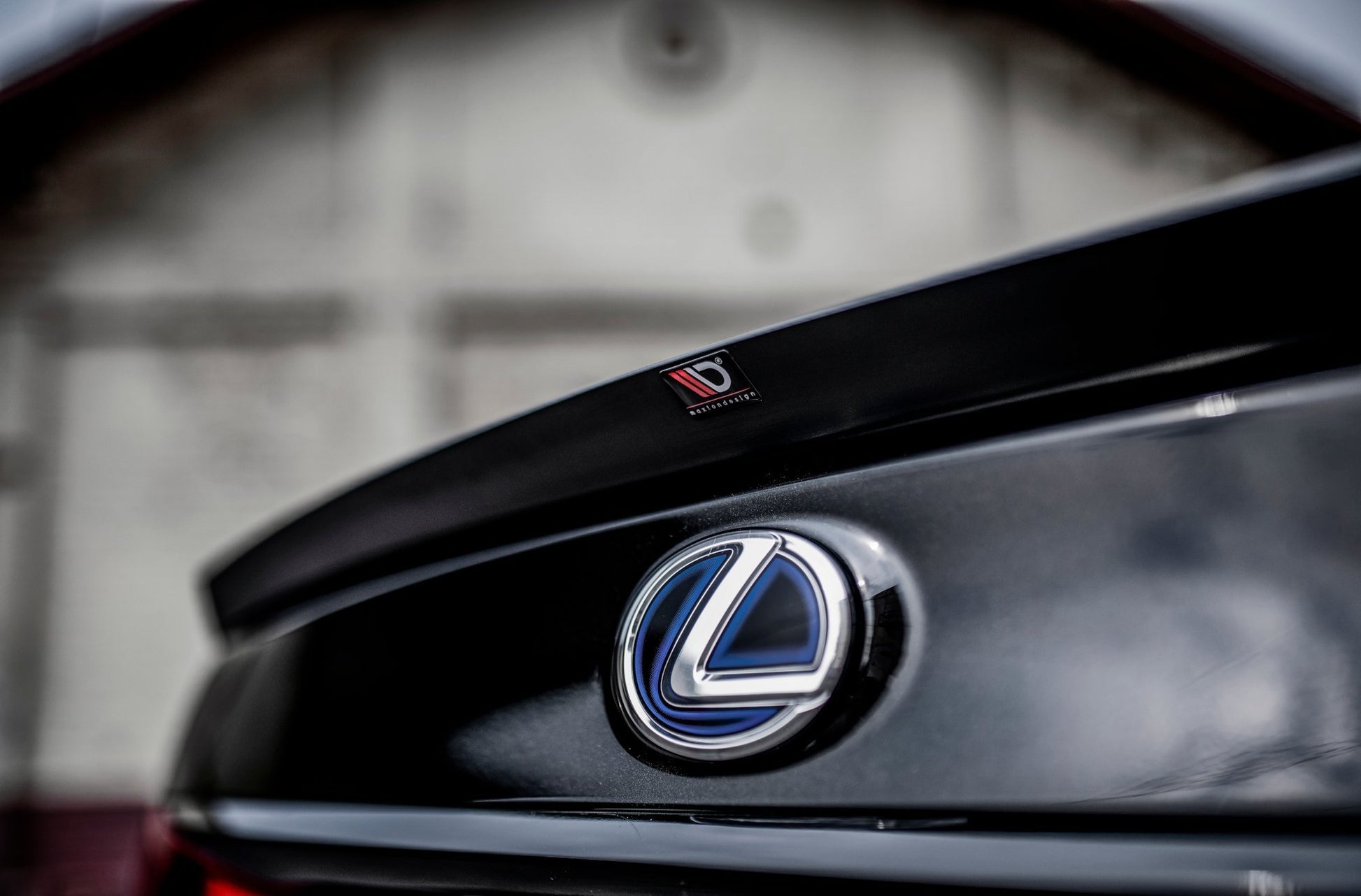 Spoiler CAP für Lexus LS Mk4 Facelift Carbon Look