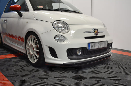Front Ansatz für FIAT 500 ABARTH MK1  schwarz matt