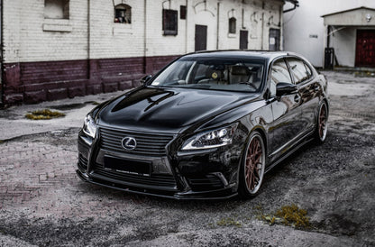 Front Ansatz für Lexus LS Mk4 Facelift schwarz Hochglanz