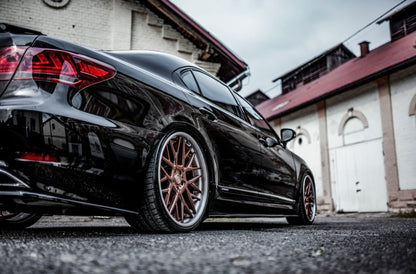 Seitenschweller Ansatz für Lexus LS Long Wheelbase Mk4 Facelift Carbon Look