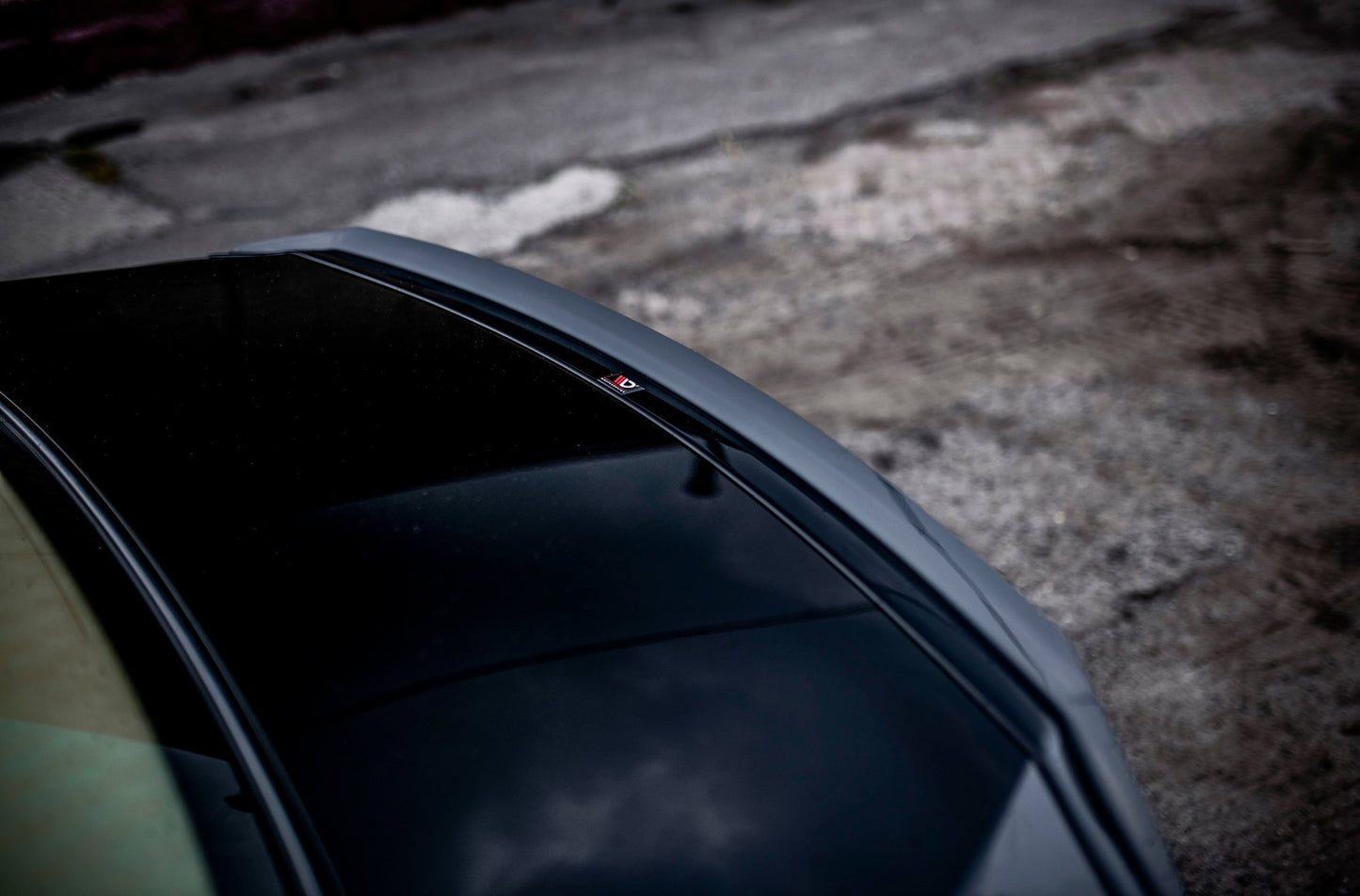 Spoiler CAP für Lexus LS Mk4 Facelift Carbon Look