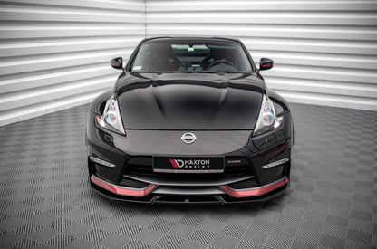 Front Ansatz V.2 für Nissan 370Z Nismo Facelift Carbon Look