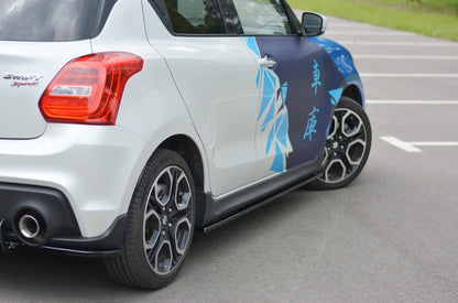 Seitenschweller Ansatz für SUZUKI SWIFT 6 SPORT Carbon Look