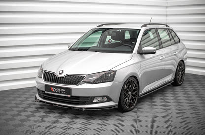 Front Ansatz V.1 für Skoda Fabia Mk3 Carbon Look