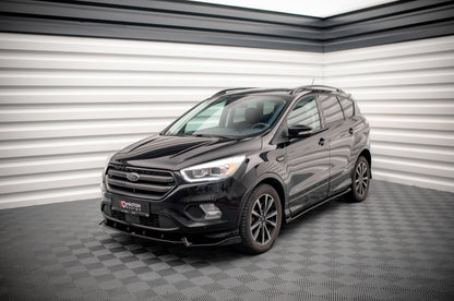 Seitenschweller Ansatz für Ford Escape ST-Line Mk3 schwarz matt