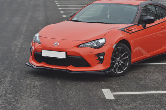 Front Ansatz V.2 für TOYOTA GT86 FACELIFT schwarz matt
