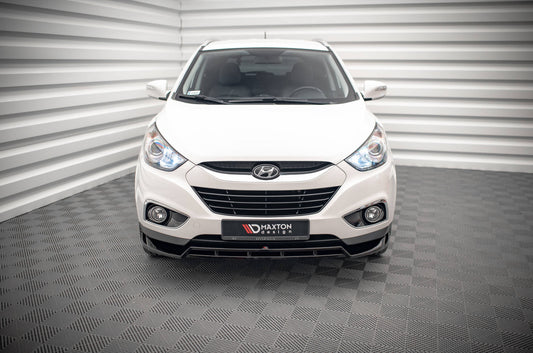 Front Ansatz für Hyundai ix35 Mk1 schwarz matt