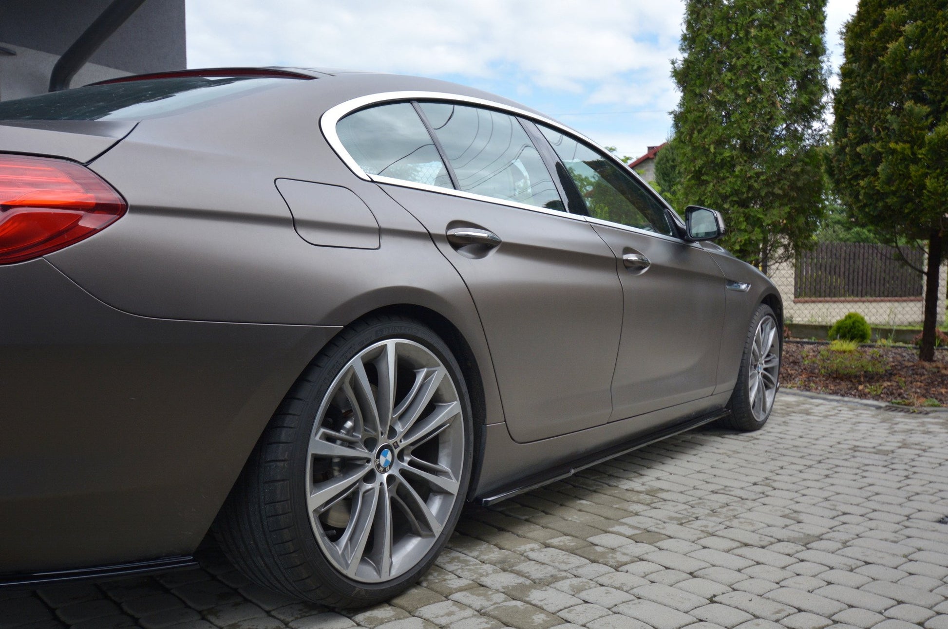 Seitenschweller Ansatz für BMW 6er GRAN COUPÉ Carbon Look
