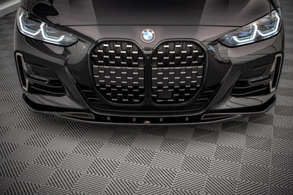 Front Ansatz V.1 für BMW 4er M-Paket G22 schwarz matt