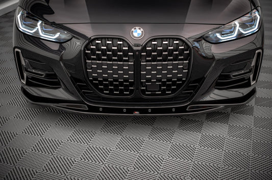 Front Ansatz V.1 für BMW 4er M-Paket G22 schwarz matt