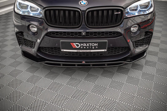 Front Ansatz V.2 für BMW X5 M F15 schwarz Hochglanz