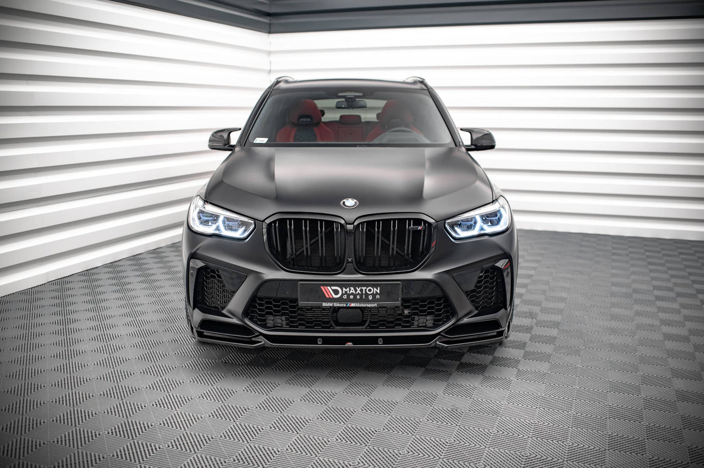 Front Ansatz V.2 für BMW  X5M F95 Carbon Look