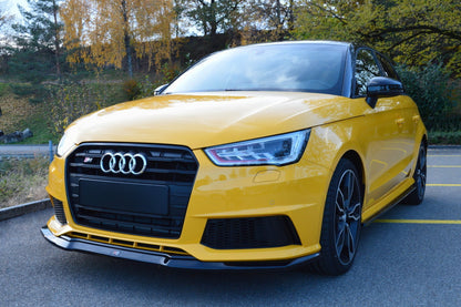 Front Ansatz für Audi S1 8X Carbon Look