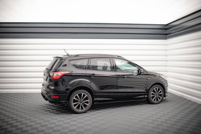Seitenschweller Ansatz für Ford Escape ST-Line Mk3 schwarz matt