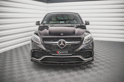 Front Ansatz V.2 für Mercedes-Benz GLE Coupe 63 AMG C292 schwarz matt