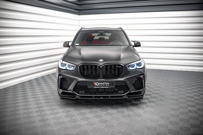 Front Ansatz V.1 für BMW  X5M F95 schwarz matt