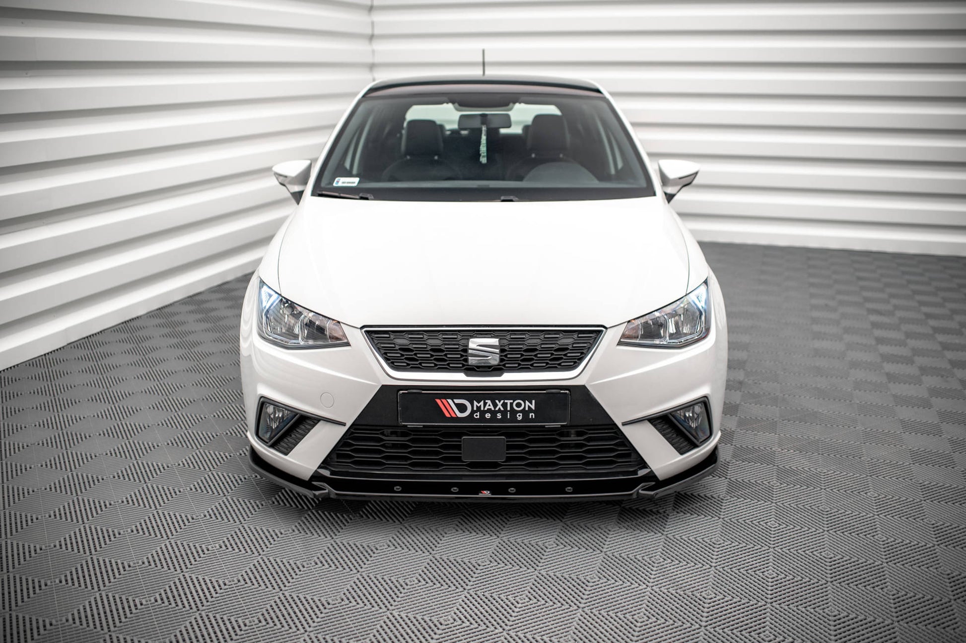 Front Ansatz V.2 für Seat Ibiza FR/ Standard Mk5 schwarz matt