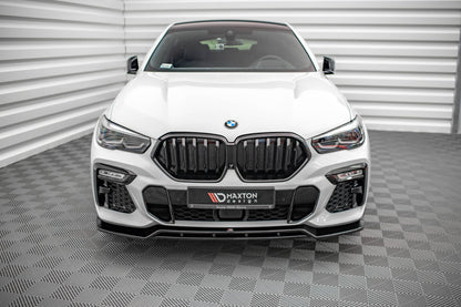 Front Ansatz V.2 für BMW X6 M-Paket G06 Carbon Look