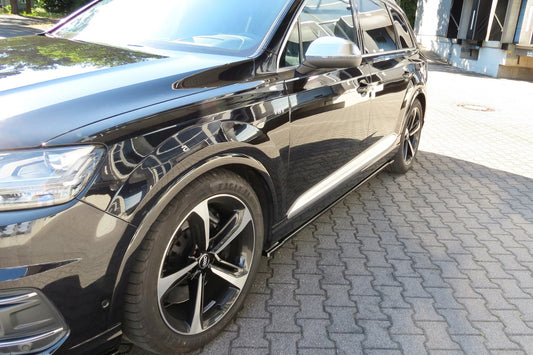 Seitenschweller Ansatz für Audi SQ7 / Q7 S-Line Mk.2 Carbon Look