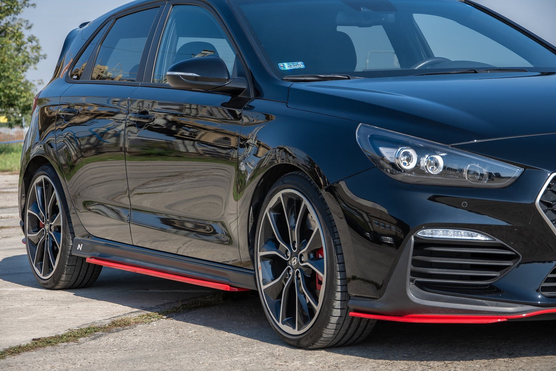 Seitenschweller Ansatz für V.2 für Hyundai I30 N Mk3