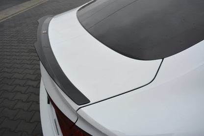 Spoiler CAP für Audi A5 S-Line F5 Sportback Carbon Look