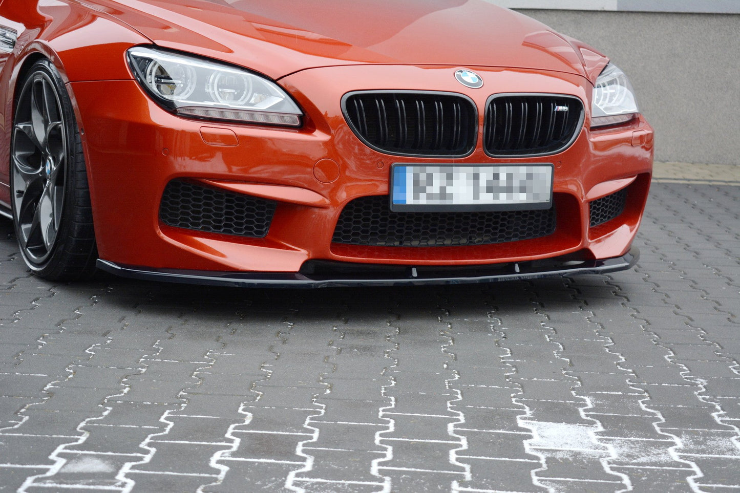 Front Ansatz für BMW M6 GRAN COUPÉ schwarz matt