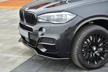 Front Ansatz V.1 für BMW X5 F15 M Paket schwarz matt