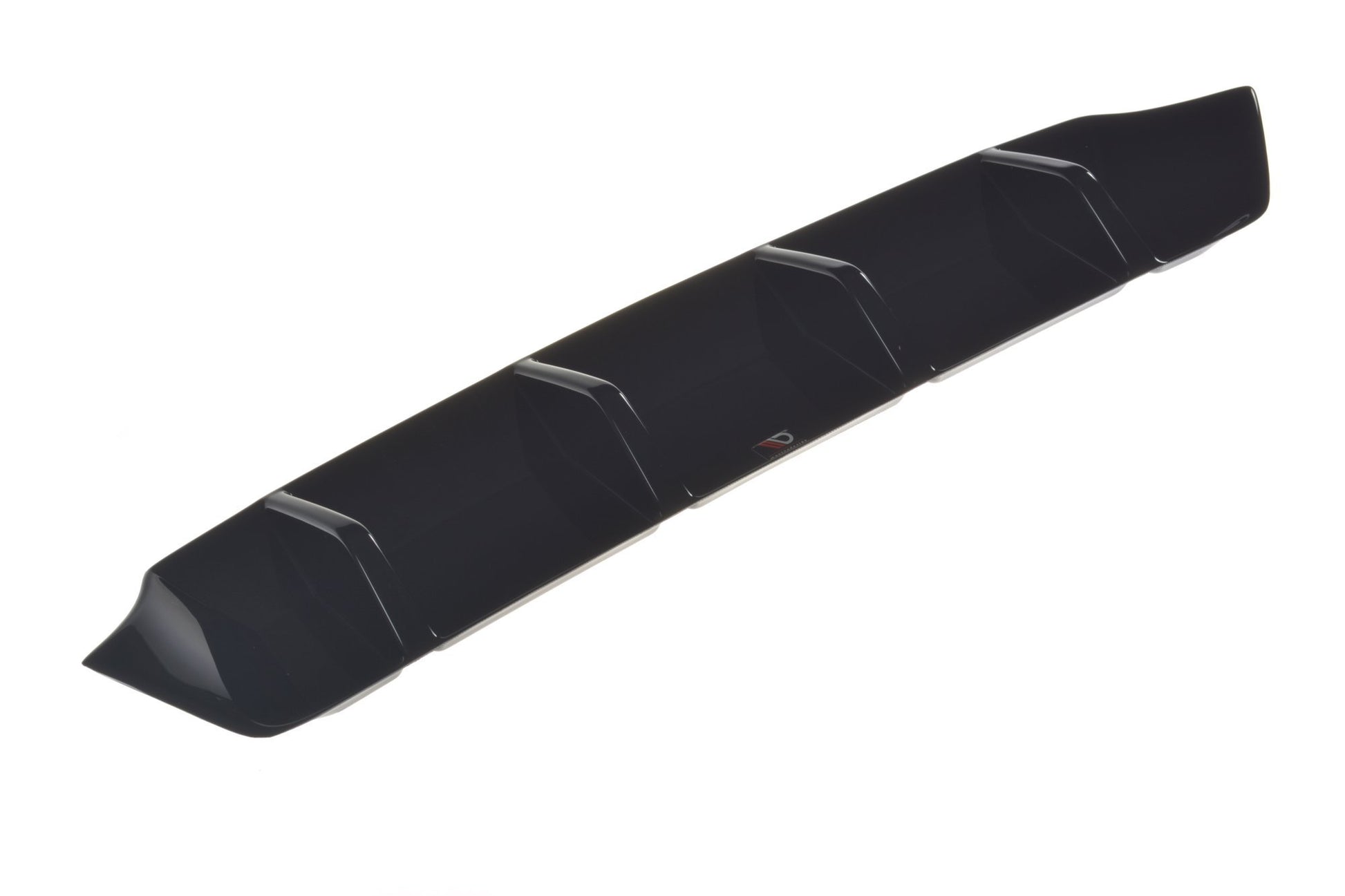 Diffusor Heck Ansatz für Skoda Superb Mk3 FL schwarz matt