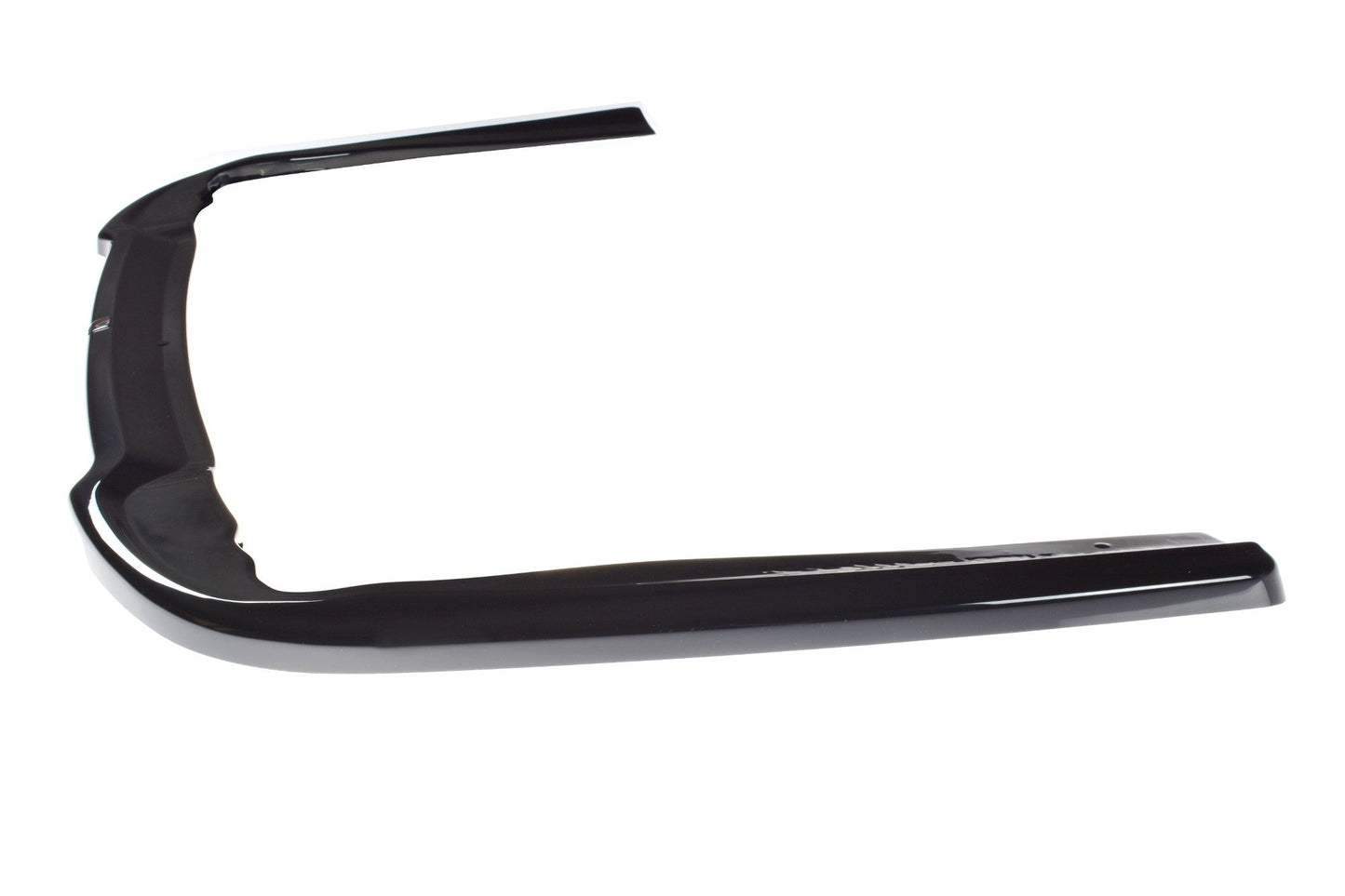 Mittlerer Diffusor Heck Ansatz für Mercedes S-KLASSE AMG-LINE W222 schwarz matt