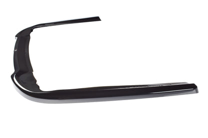 Mittlerer Diffusor Heck Ansatz für Mercedes S-KLASSE AMG-LINE W222 schwarz matt