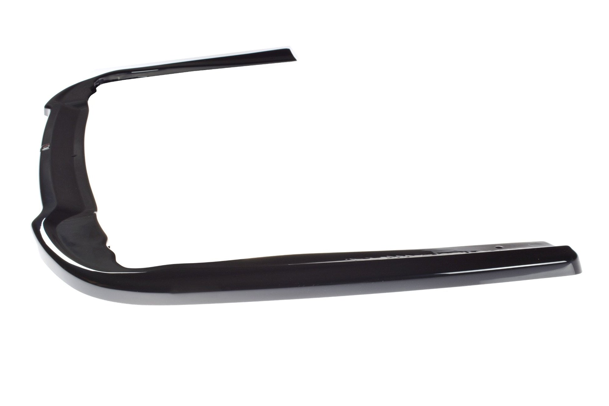 Mittlerer Diffusor Heck Ansatz für Mercedes S-KLASSE AMG-LINE W222 schwarz Hochglanz