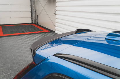 Spoiler CAP für Volvo V60 R-Design Mk2 schwarz matt
