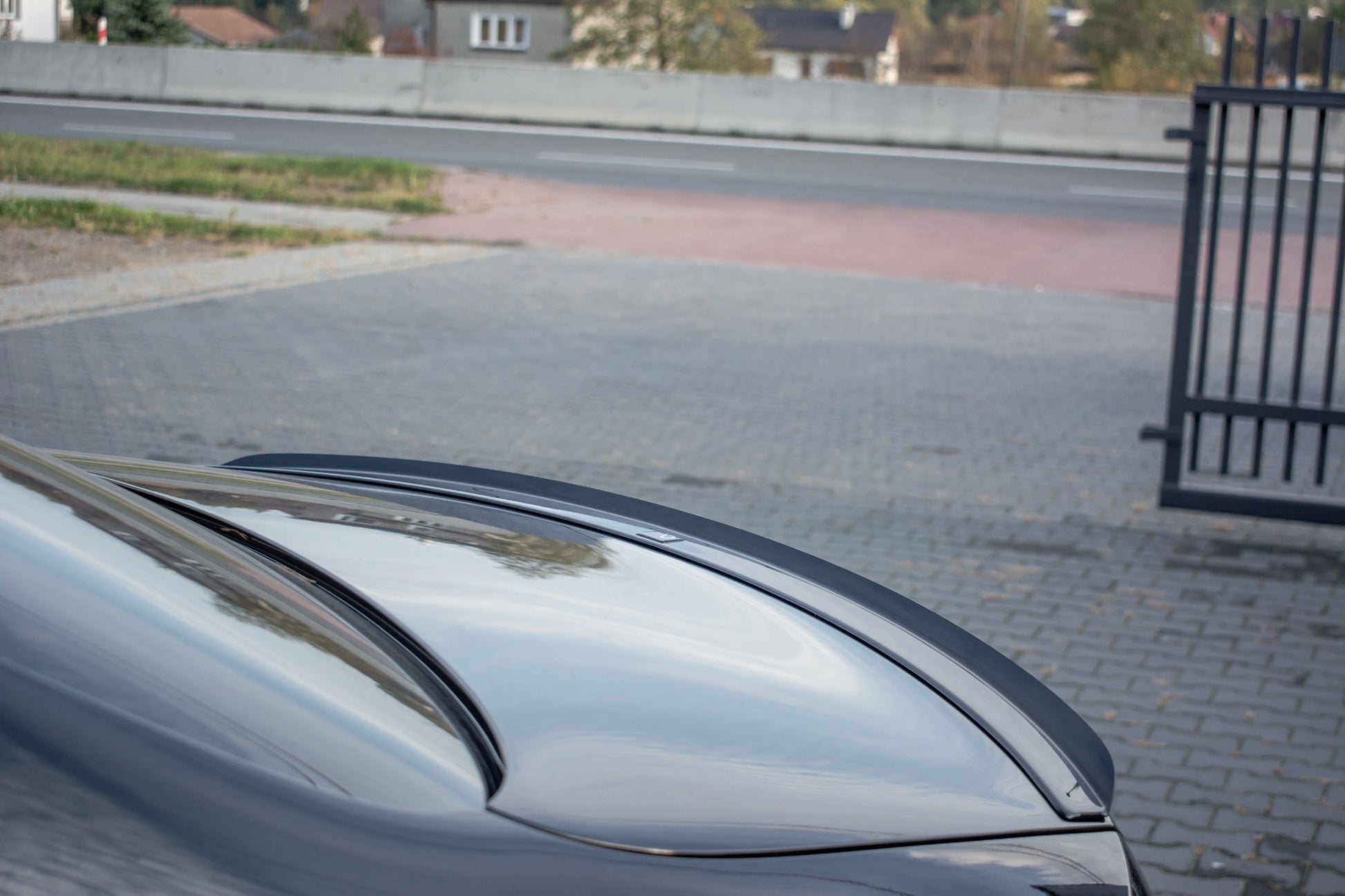 Spoiler CAP für Mercedes-Benz E-Klasse W213 AMG-Line schwarz matt