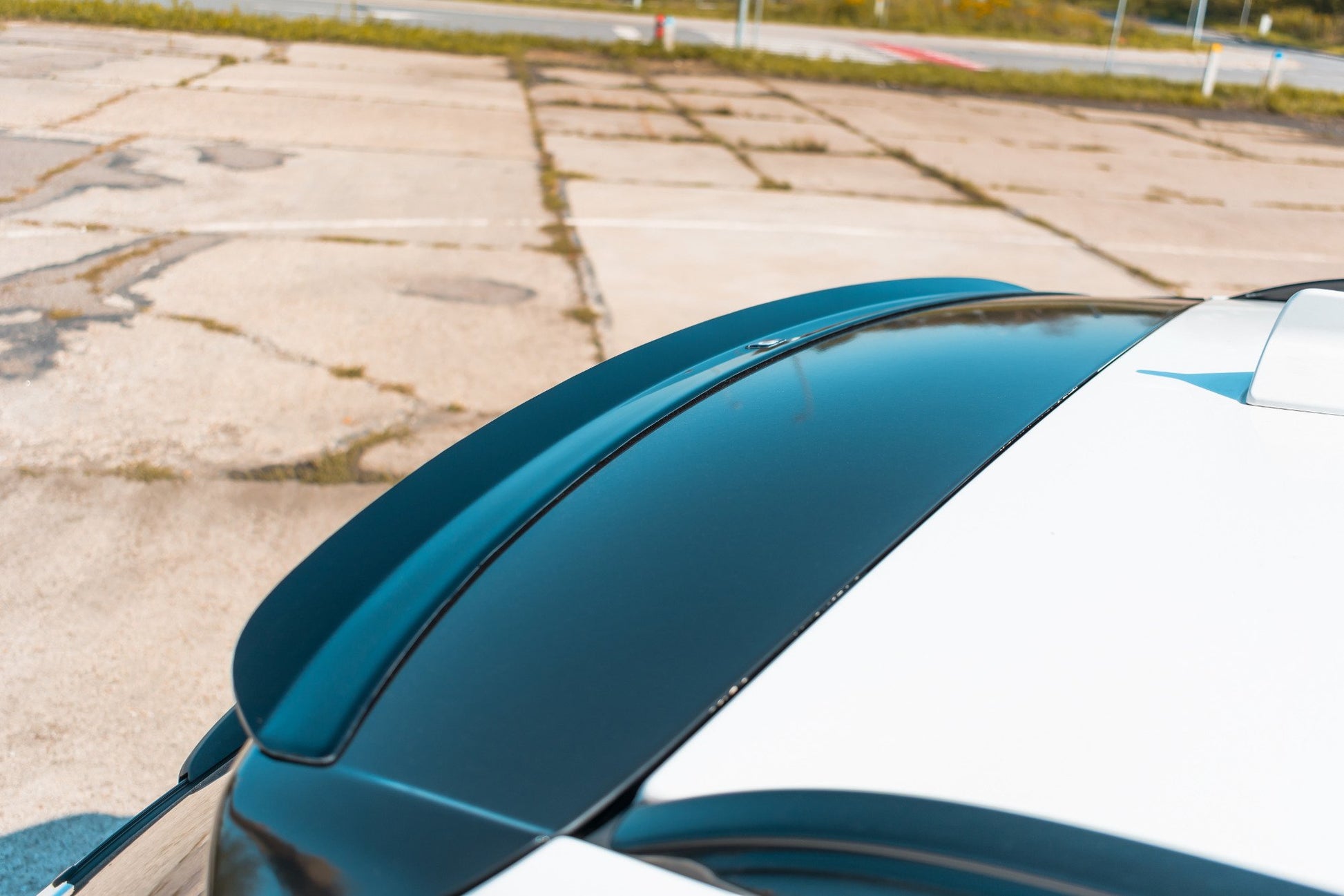 Spoiler CAP für BMW X3 F25 M-Paket Facelift  schwarz Hochglanz
