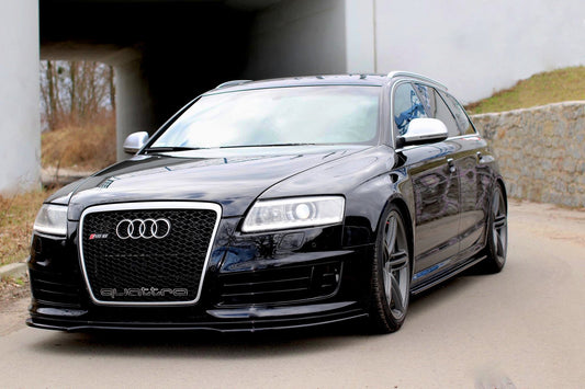 Seitenschweller Ansatz für Audi RS6 C6 Carbon Look