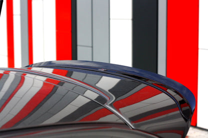 Spoiler CAP für FIAT 500 ABARTH MK1 FACELIFT schwarz matt