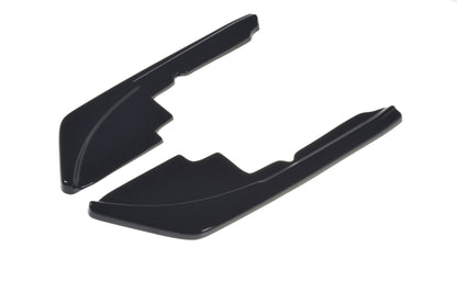 Heck Ansatz Flaps Diffusor für Peugeot 508 SW Mk2 schwarz matt