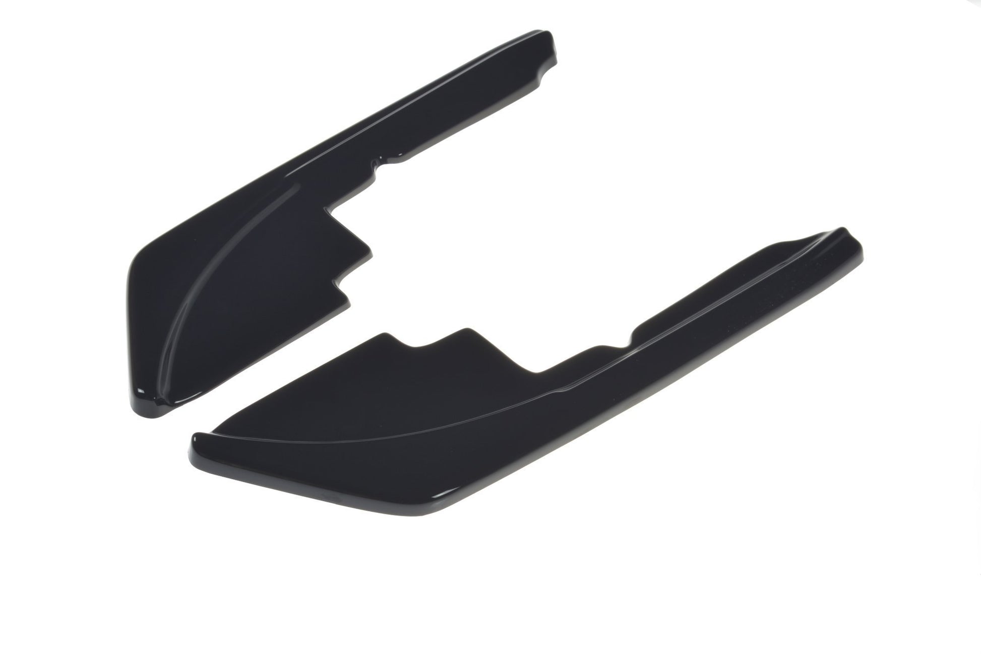Heck Ansatz Flaps Diffusor für Peugeot 508 SW Mk2 schwarz Hochglanz
