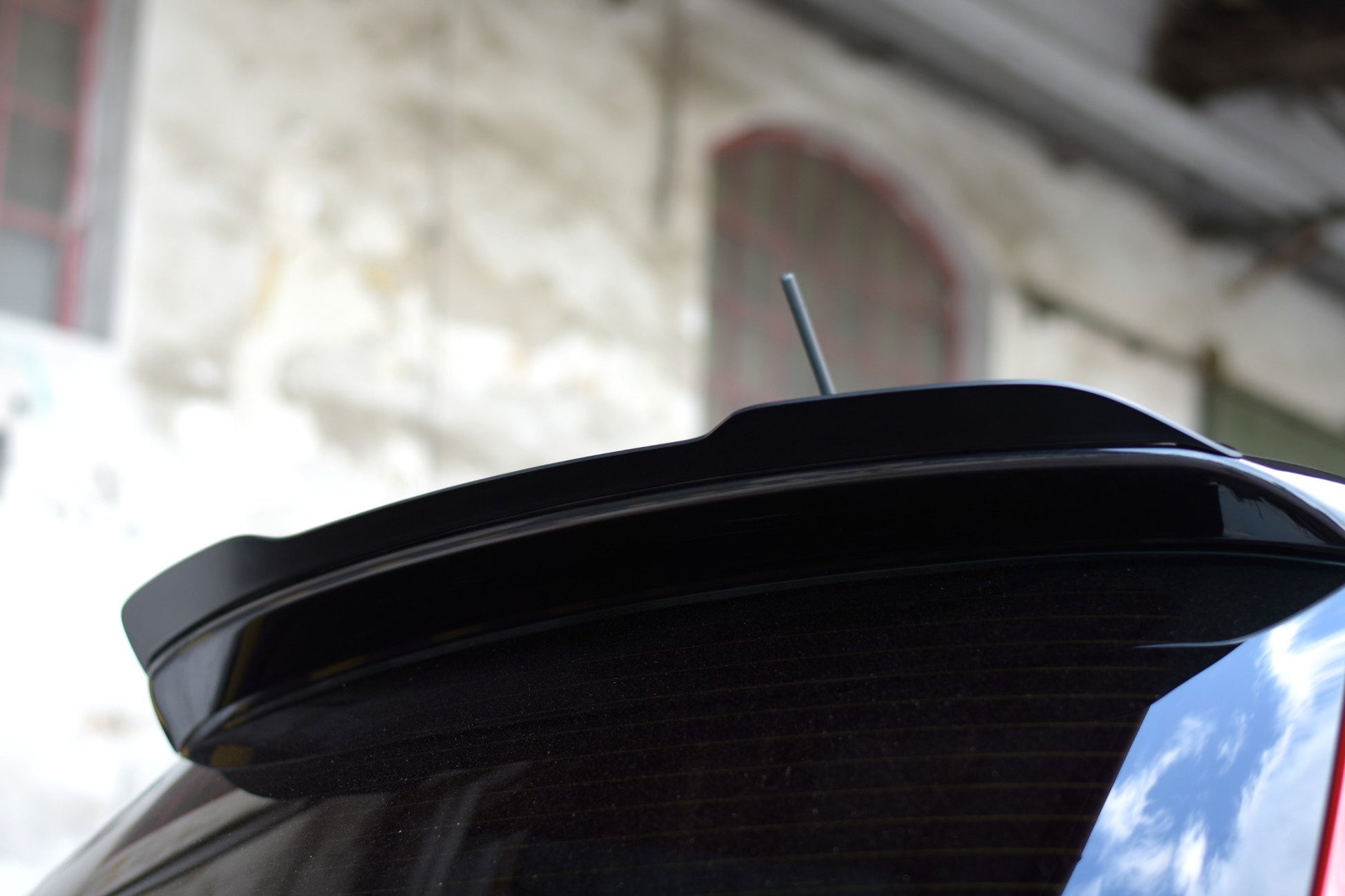 Spoiler CAP für Skoda Fabia RS Mk2 Carbon Look
