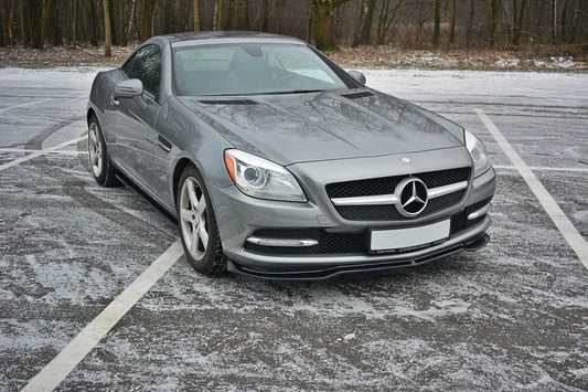 Front Ansatz V.1 für Mercedes SLK R172  schwarz Hochglanz