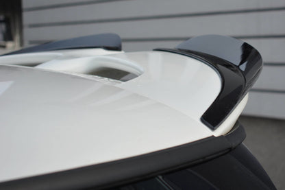 Spoiler CAP für MINI COOPER S MK3 vor Facelift 3-Türer (F56) schwarz matt