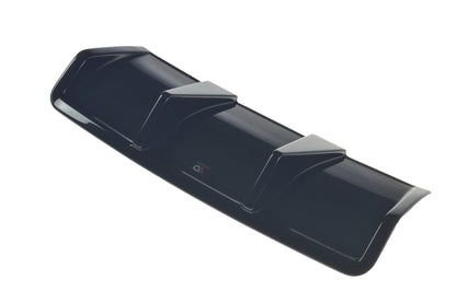 Diffusor Heck Ansatz für Audi TT RS 8S schwarz Hochglanz