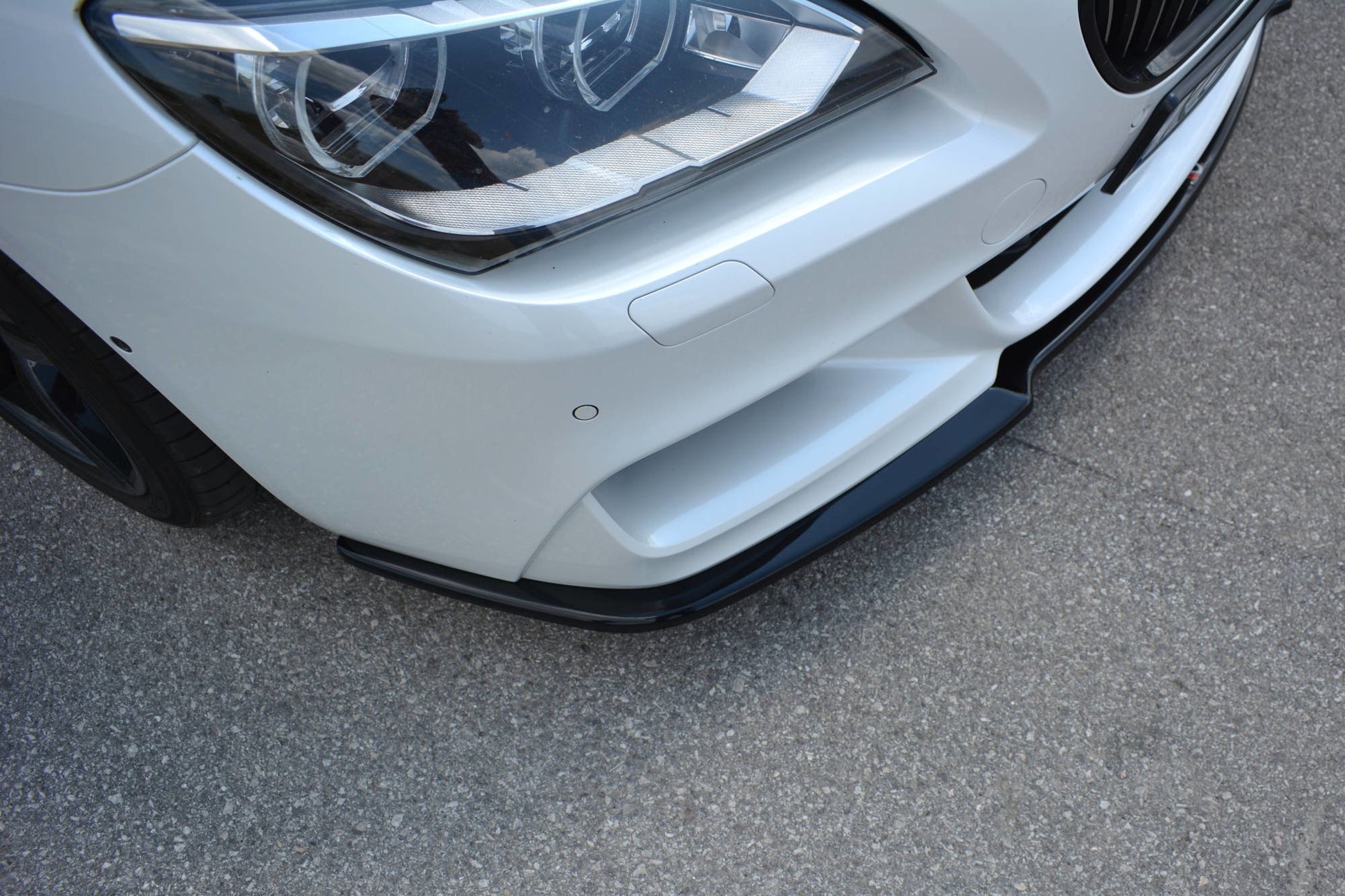 Front Ansatz für BMW 6er Gran Coupé M Paket Carbon Look