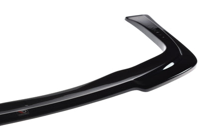 Mittlerer Diffusor Heck Ansatz für MASERATI QUATTROPORTE MK5 FACELIFT schwarz Hochglanz