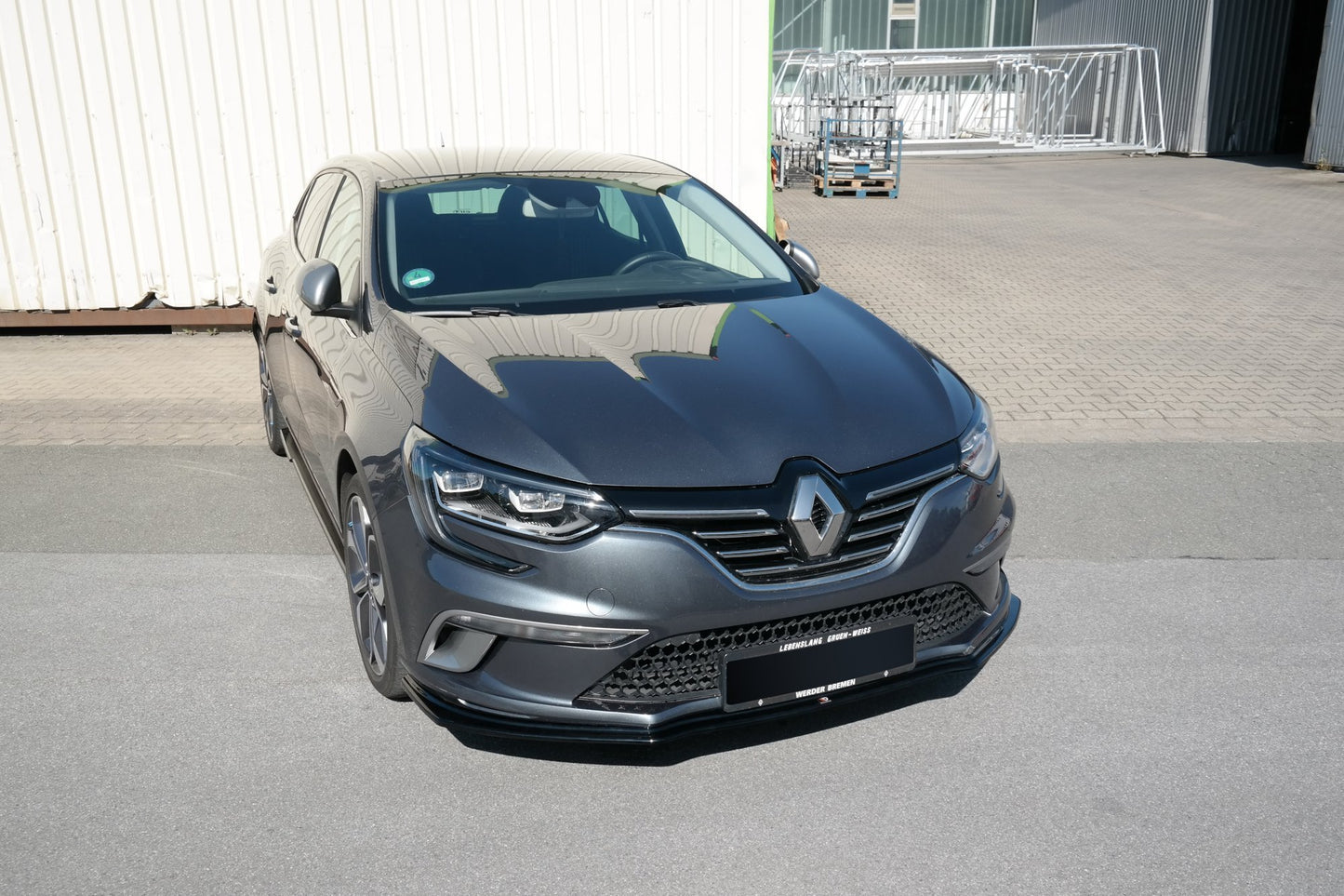 Front Ansatz für Renault Megane Mk.4 GT-Line Carbon Look