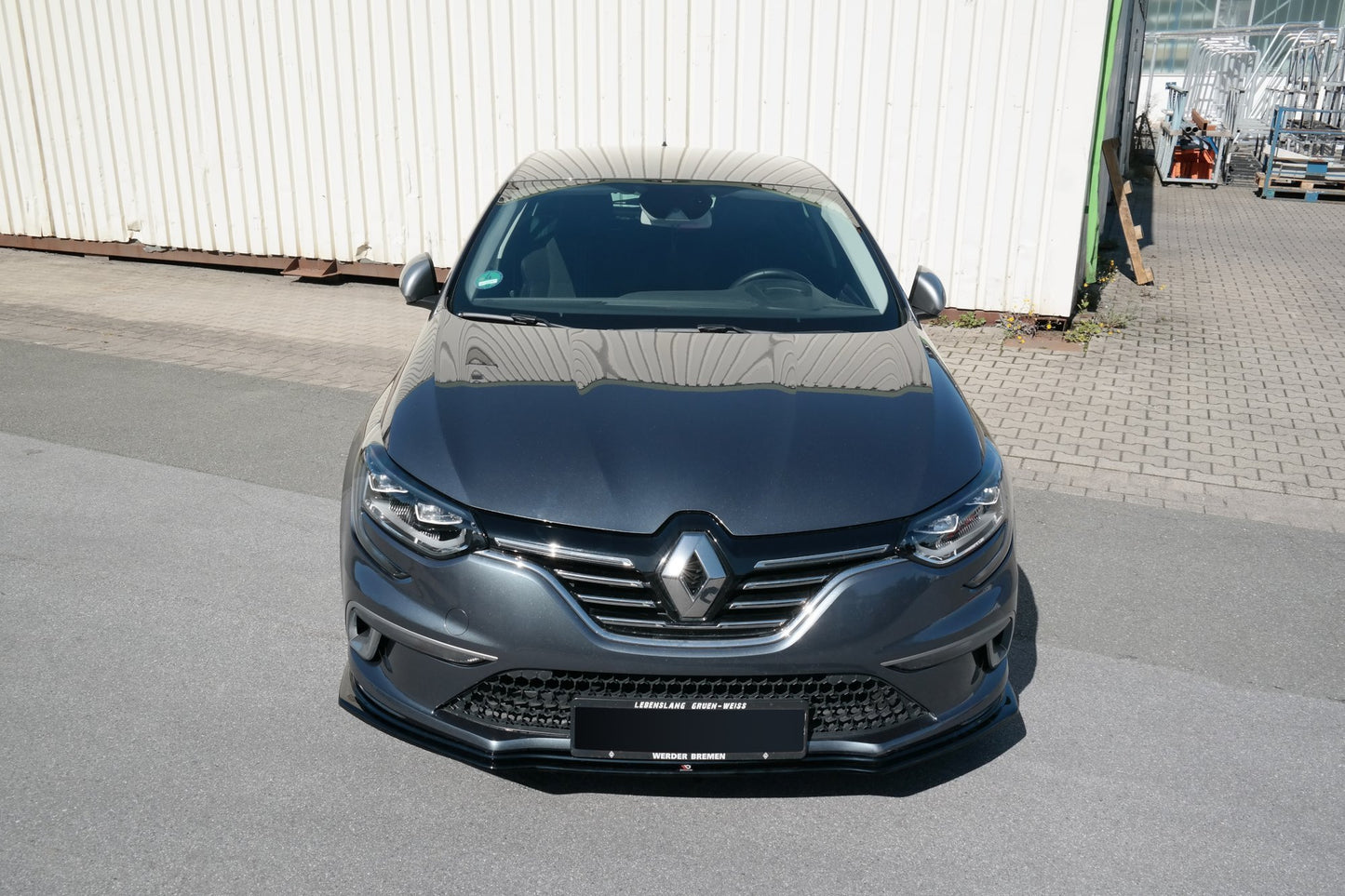 Front Ansatz für Renault Megane Mk.4 GT-Line Carbon Look