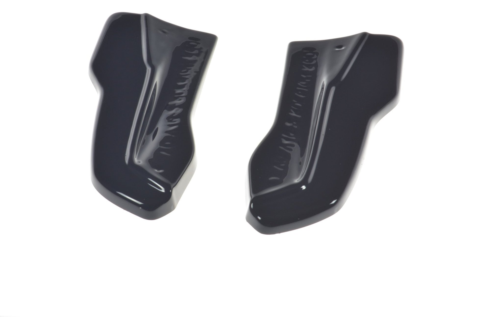 Heck Ansatz Flaps Diffusor für Volvo V40 R-design schwarz matt