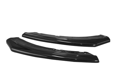 Heck Ansatz Flaps Diffusor für HYUNDAI GENESIS COUPÉ MK.1 Carbon Look